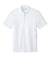Port Authority K620 Mens Plaited Pique Short Sleeve Polo Shirt White Flat Front