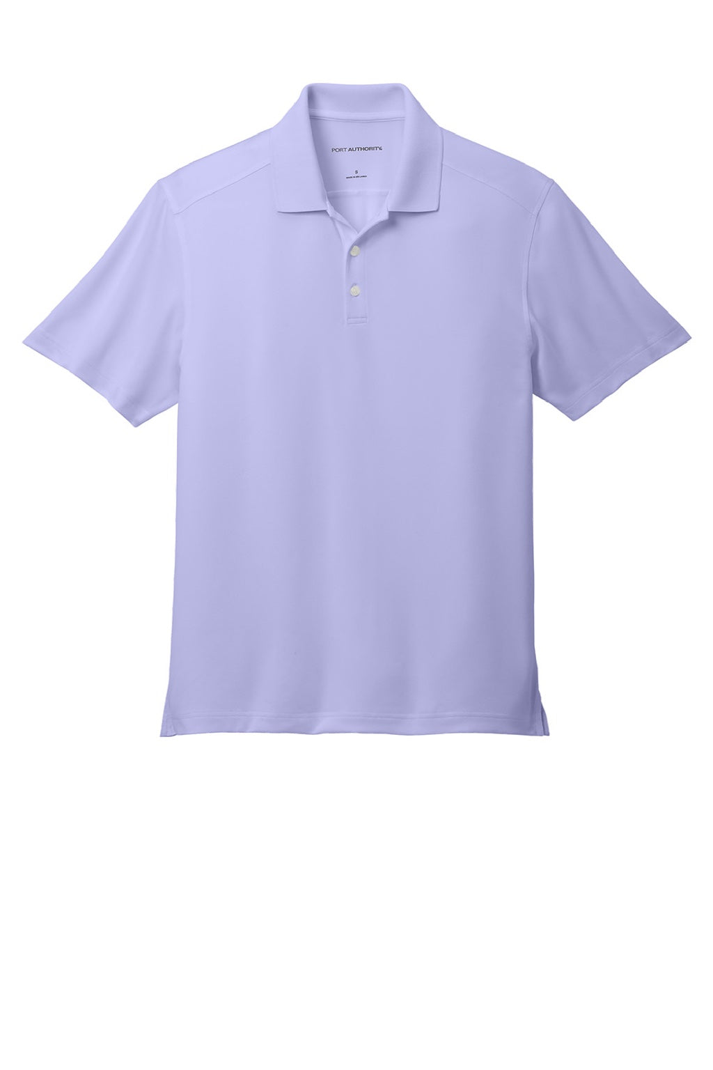 Port Authority K683 Mens City Easy Care Moisture Wicking Short Sleeve Polo Shirt Bright Lavender Purple Flat Front