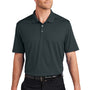 Port Authority Mens City Easy Care Moisture Wicking Short Sleeve Polo Shirt - Graphite Grey