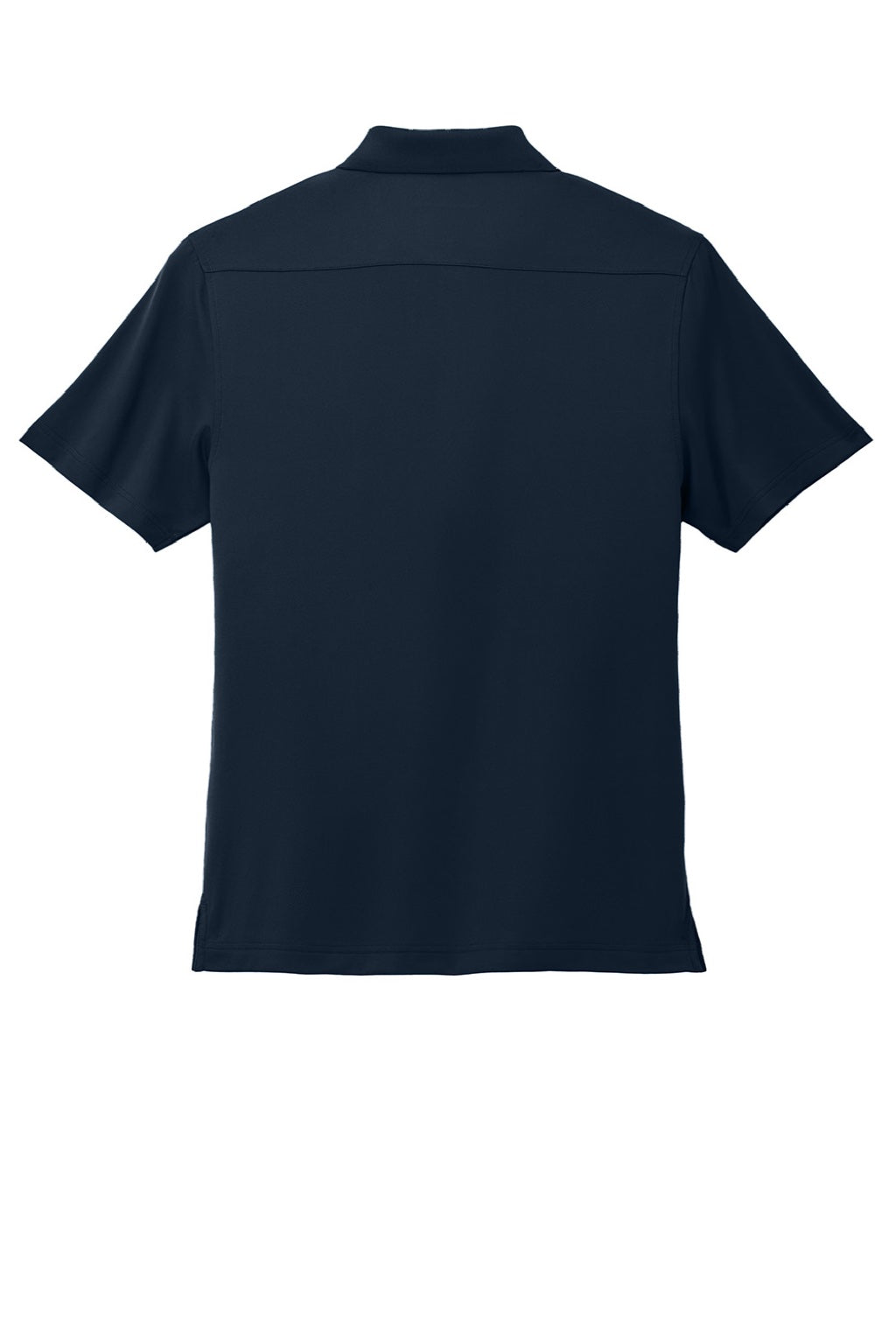 Port Authority K683 Mens City Easy Care Moisture Wicking Short Sleeve Polo Shirt River Navy Blue Flat Back