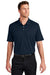 Port Authority K683 Mens City Easy Care Moisture Wicking Short Sleeve Polo Shirt River Navy Blue Model Front