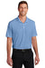Port Authority K683 Mens City Easy Care Moisture Wicking Short Sleeve Polo Shirt Swiss Blue Model Front