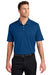 Port Authority K683 Mens City Easy Care Moisture Wicking Short Sleeve Polo Shirt True Blue Model Front