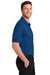 Port Authority K683 Mens City Easy Care Moisture Wicking Short Sleeve Polo Shirt True Blue Model Side