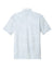Port Authority K700 Mens Shirt Collar Short Sleeve Polo Shirt Black/Carolina Blue Check Flat Back