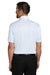 Port Authority K700 Mens Shirt Collar Short Sleeve Polo Shirt Cloud Blue Check Model Back