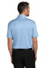 Port Authority K700 Mens Shirt Collar Short Sleeve Polo Shirt Cloud Blue Model Back