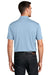 Port Authority K750 Mens Moisture Wicking Short Sleeve Polo Shirt Cloud Blue Model Back