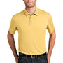 Port Authority Mens Moisture Wicking Short Sleeve Polo Shirt - Sunbeam Yellow - Closeout