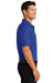 Port Authority K8000/TK8000 Mens Wrinkle Resistant Short Sleeve Polo Shirt True Royal Blue Model Side
