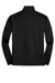 Port Authority K805 Mens 1/4 Zip Jacket Black Flat Back