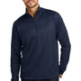 Port Authority Mens 1/4 Zip Jacket - True Navy Blue