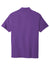 Port Authority K810 Mens React SuperPro Snag Resistant Short Sleeve Polo Shirt Purple Flat Back