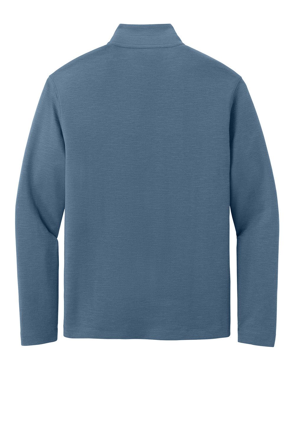 Port Authority K820 Mens Breakwater 1/4 Zip Sweatshirt Dusk Blue Flat Back