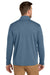Port Authority K820 Mens Breakwater 1/4 Zip Sweatshirt Dusk Blue Model Back