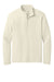 Port Authority K820 Mens Breakwater 1/4 Zip Sweatshirt Parchment Flat Front