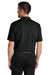 Port Authority K845 Mens Dry Zone Moisture Wicking Short Sleeve Polo Shirt Deep Black Model Back