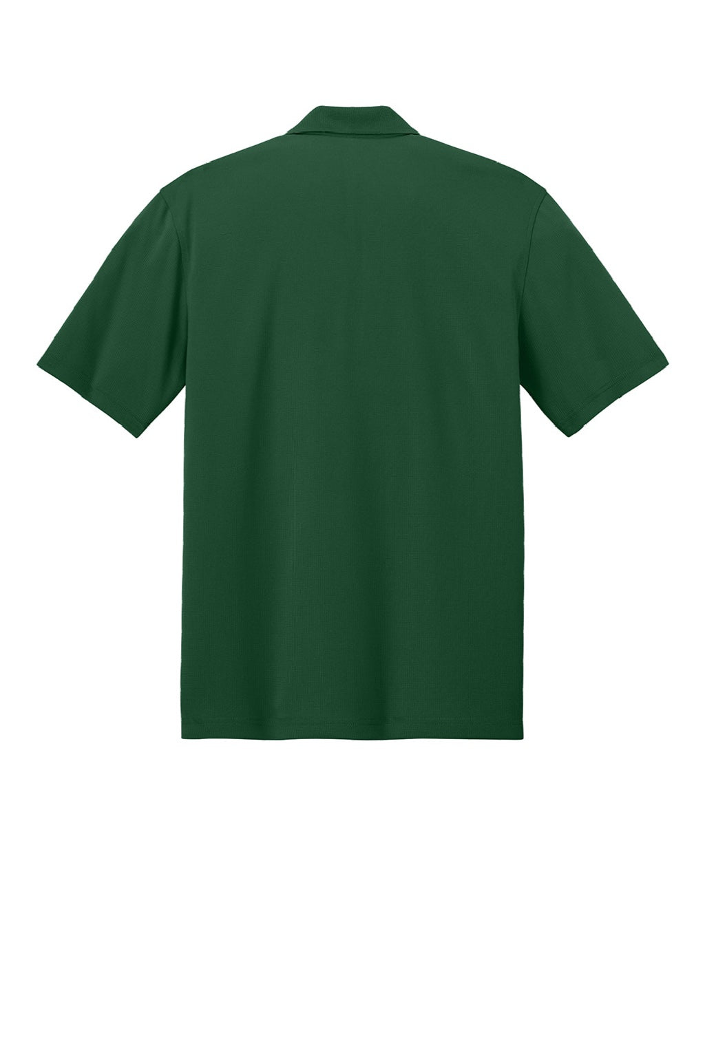 Port Authority K845 Mens Dry Zone Moisture Wicking Short Sleeve Polo Shirt Hunter Green Flat Back