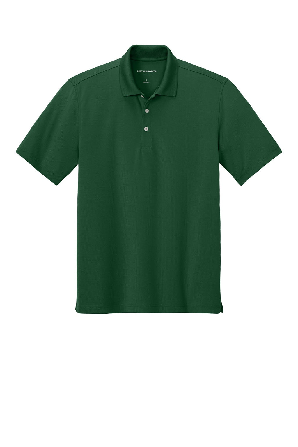Port Authority K845 Mens Dry Zone Moisture Wicking Short Sleeve Polo Shirt Hunter Green Flat Front