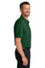 Port Authority K845 Mens Dry Zone Moisture Wicking Short Sleeve Polo Shirt Hunter Green Model Side