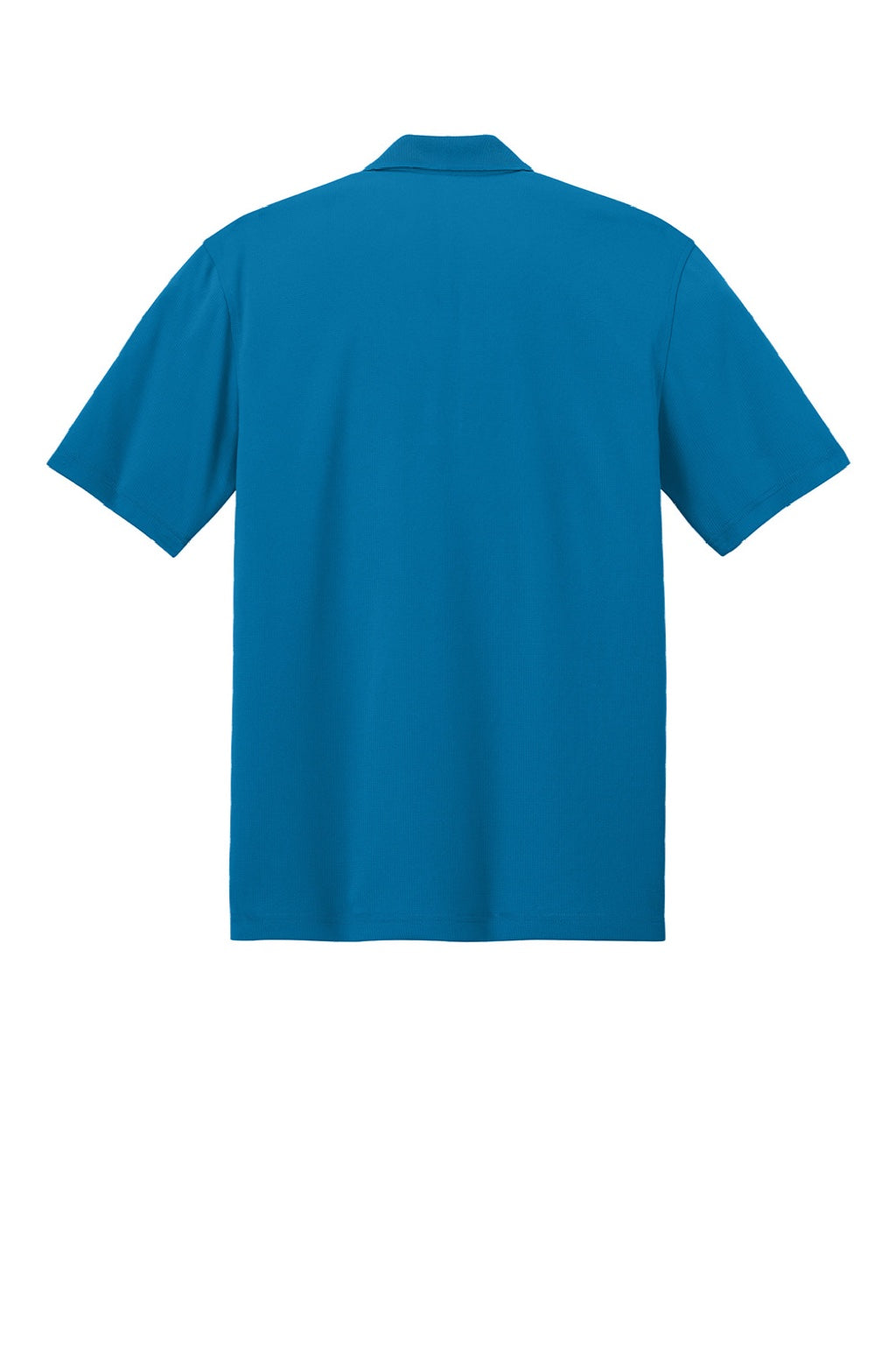Port Authority K845 Mens Dry Zone Moisture Wicking Short Sleeve Polo Shirt Imperial Blue Flat Back