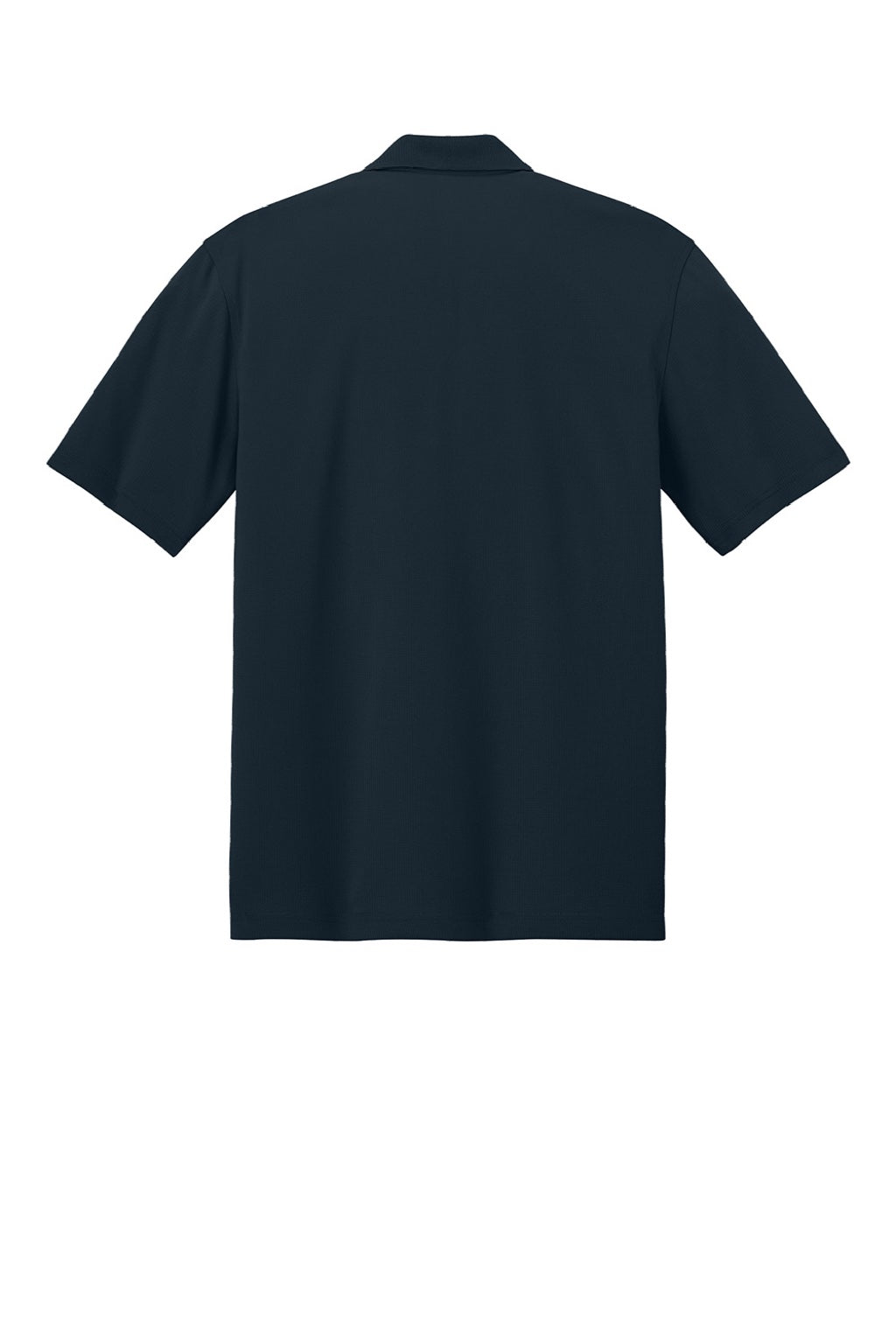 Port Authority K845 Mens Dry Zone Moisture Wicking Short Sleeve Polo Shirt Night Navy Blue Flat Back