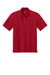 Port Authority K845 Mens Dry Zone Moisture Wicking Short Sleeve Polo Shirt Rich Red Flat Front