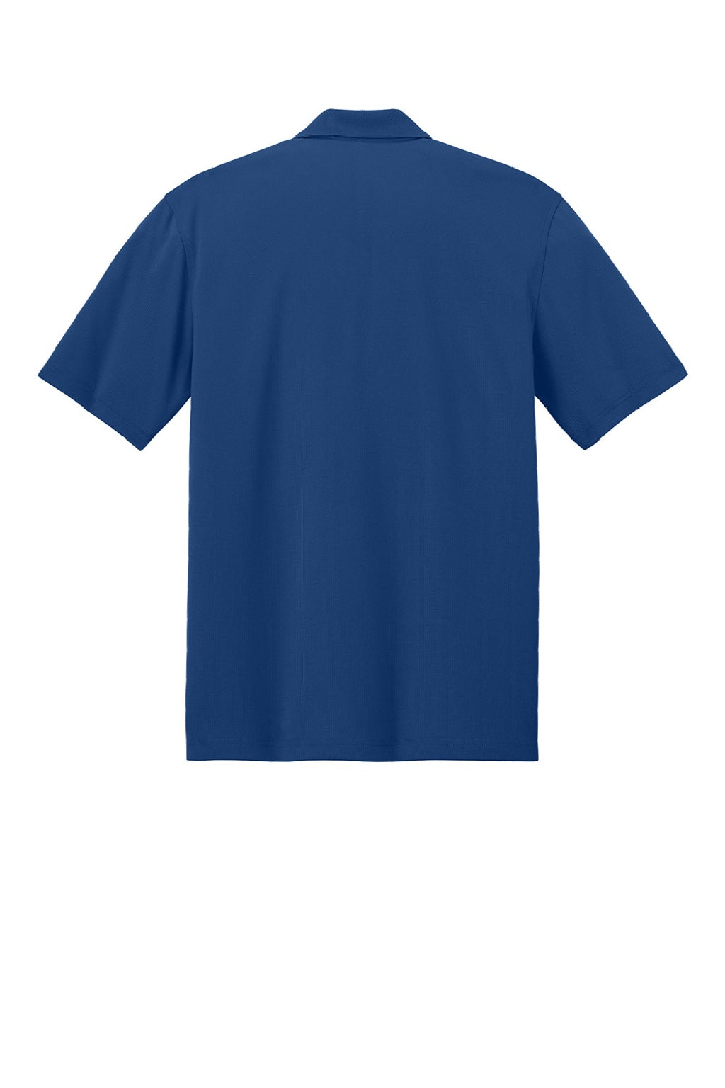 Port Authority K845 Mens Dry Zone Moisture Wicking Short Sleeve Polo Shirt Royal Blue Flat Back