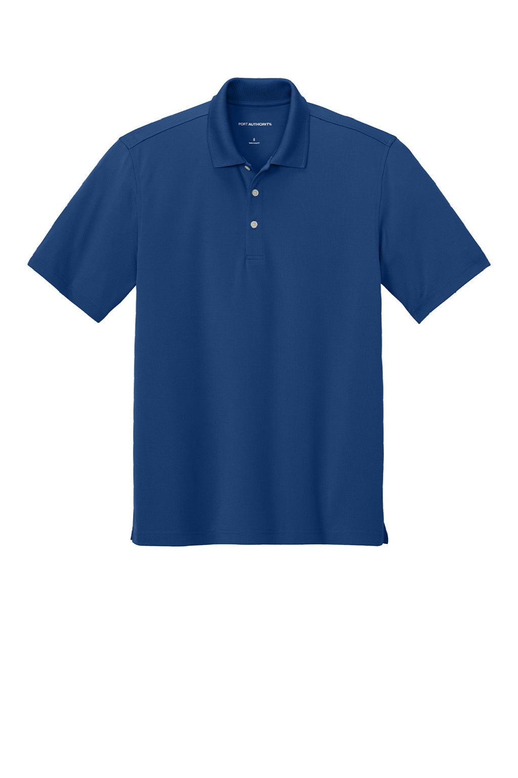 Port Authority K845 Mens Dry Zone Moisture Wicking Short Sleeve Polo Shirt Royal Blue Flat Front