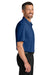 Port Authority K845 Mens Dry Zone Moisture Wicking Short Sleeve Polo Shirt Royal Blue Model Side