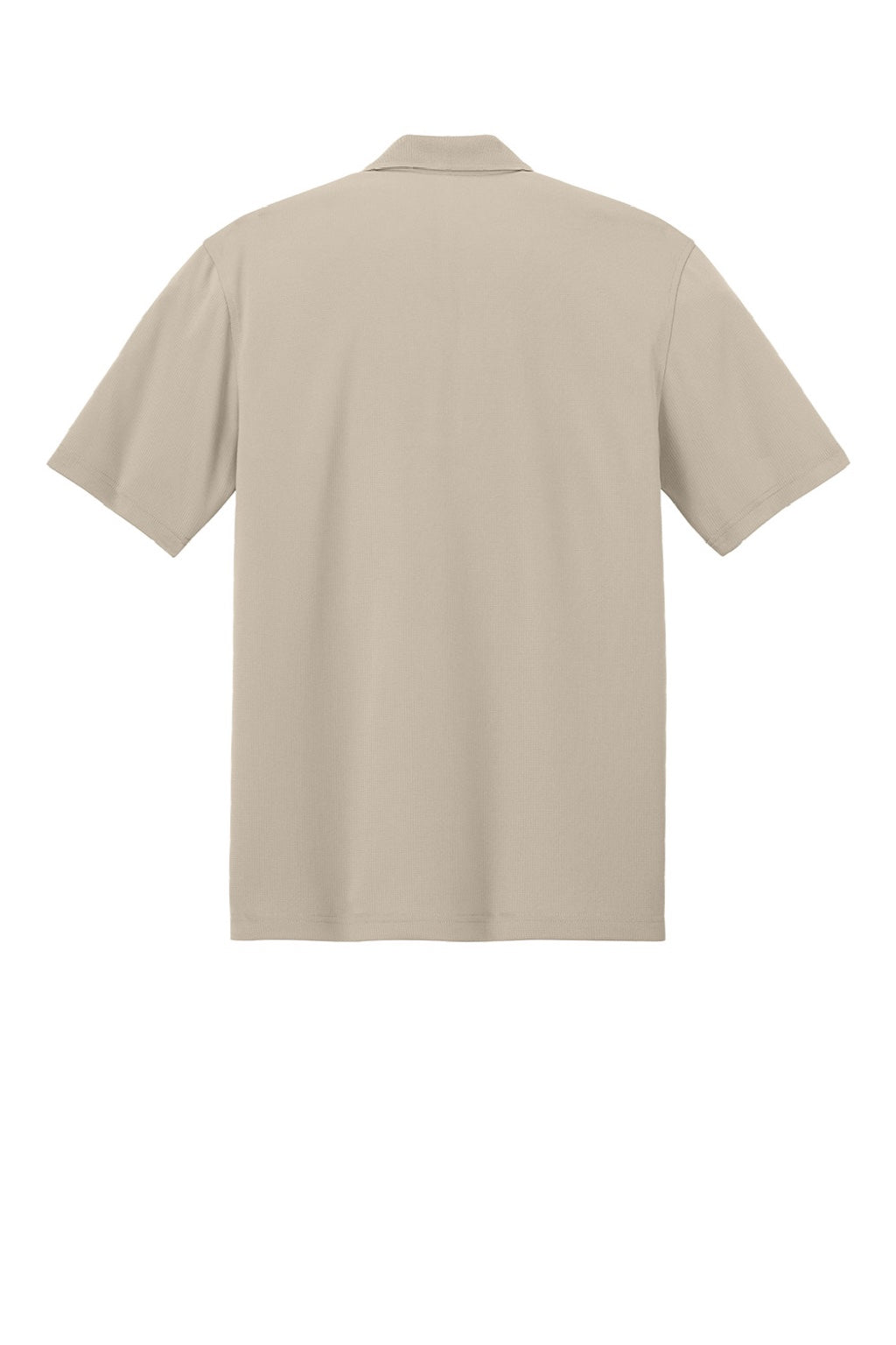 Port Authority K845 Mens Dry Zone Moisture Wicking Short Sleeve Polo Shirt Sahara Brown Flat Back
