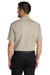 Port Authority K845 Mens Dry Zone Moisture Wicking Short Sleeve Polo Shirt Sahara Brown Model Back