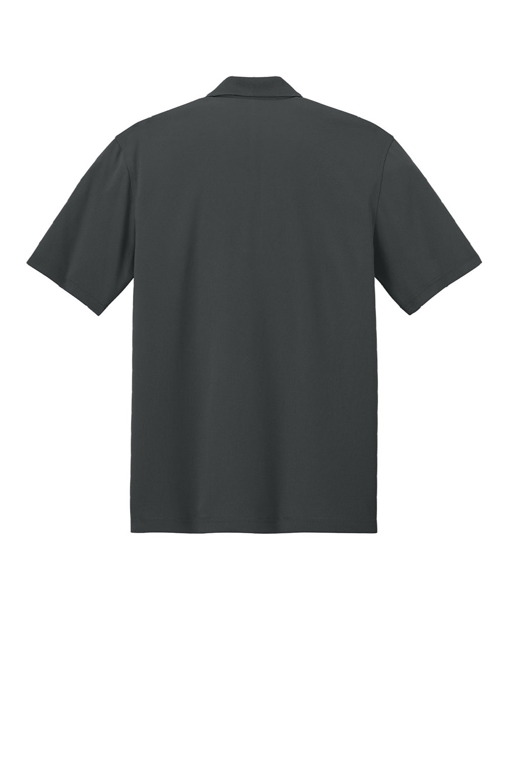 Port Authority K845 Mens Dry Zone Moisture Wicking Short Sleeve Polo Shirt Seal Grey Flat Back