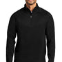 Port Authority Mens C-FREE Cypress Snag Resistant 1/4 Zip Sweatshirt - Deep Black