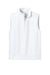 Port Authority K880V Mens C-FREE Double Knit 1/4 Zip Vest White Flat Front