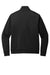 Port Authority K881 Mens C-FREE Double Knit Moisture Wicking Full Zip Sweatshirt w/ Pockets Deep Black Flat Back