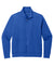 Port Authority K881 Mens C-FREE Double Knit Moisture Wicking Full Zip Sweatshirt w/ Pockets True Royal Blue Flat Front