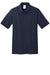 Port & Company KP155 Mens Core Stain Resistant Short Sleeve Polo Shirt Deep Navy Blue Flat Front
