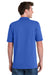Port & Company KP55P Mens Core Stain Resistant Short Sleeve Polo Shirt w/ Pocket Royal Blue Model Back