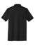 Port & Company KP55P Mens Core Stain Resistant Short Sleeve Polo Shirt w/ Pocket Jet Black Flat Back