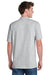 Port & Company KP55/KP55T Mens Core Stain Resistant Short Sleeve Polo Shirt Ash Grey Model Back