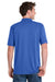 Port & Company KP55/KP55T Mens Core Stain Resistant Short Sleeve Polo Shirt Royal Blue Model Back