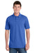 Port & Company KP55/KP55T Mens Core Stain Resistant Short Sleeve Polo Shirt Royal Blue Model Front