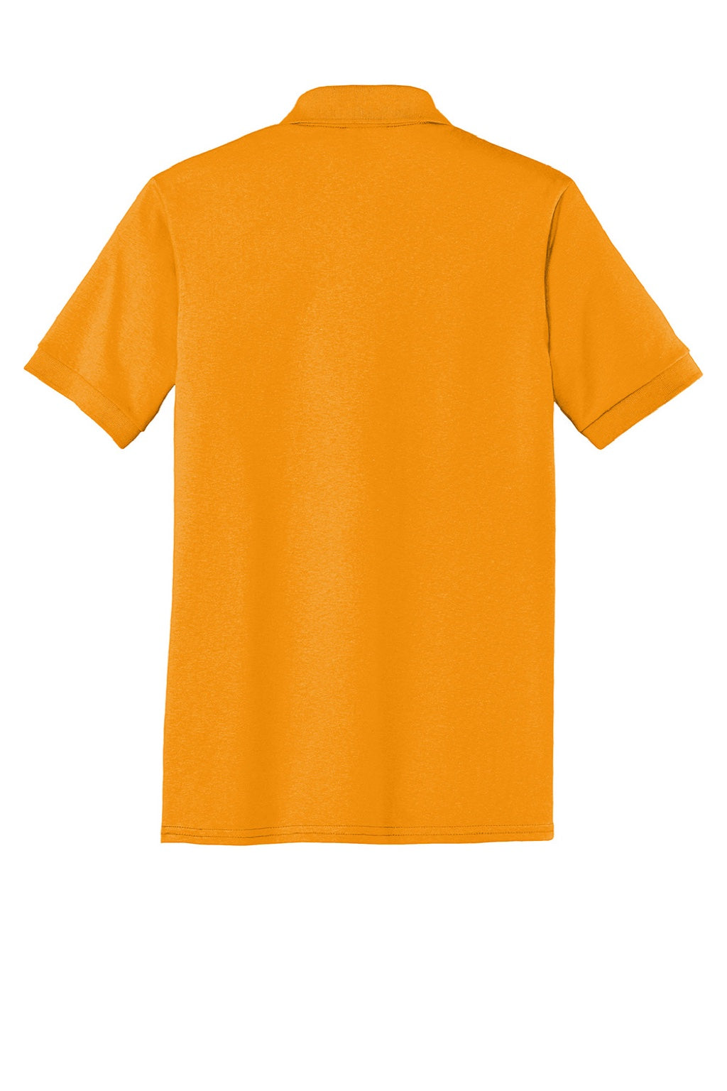 Port & Company KP55/KP55T Mens Core Stain Resistant Short Sleeve Polo Shirt Gold Flat Back