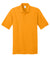 Port & Company KP55/KP55T Mens Core Stain Resistant Short Sleeve Polo Shirt Gold Flat Front