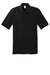 Port & Company KP55/KP55T Mens Core Stain Resistant Short Sleeve Polo Shirt Jet Black Flat Front