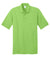 Port & Company KP55/KP55T Mens Core Stain Resistant Short Sleeve Polo Shirt Lime Green Flat Front