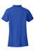 Port Authority L100 Womens Core Classic Short Sleeve Polo Shirt True Royal Blue Flat Back