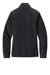 Port Authority L190 Womens Plush Fleece Full Zip Jacket Black Flat Back
