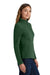 Port Authority L217 Womens Full Zip Fleece Jacket Forest Green Model Side
